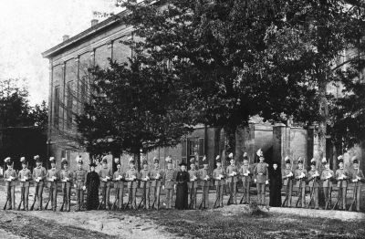 Historic photo of the Mississippi College Rifle Corp