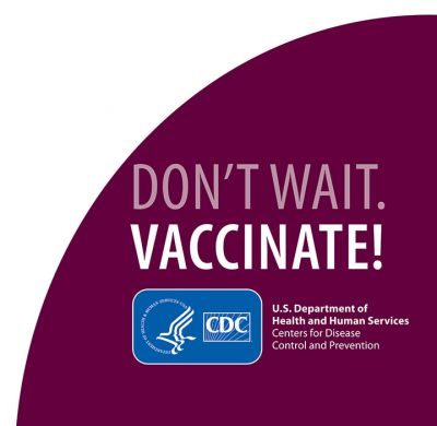 Don't Wait, Vaccinate Program Logo