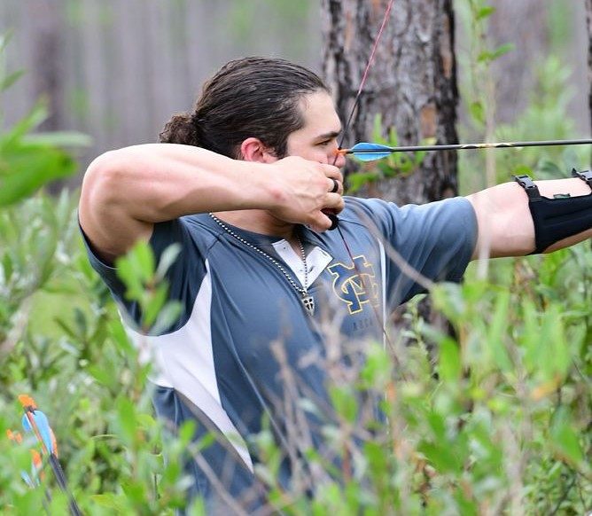 While the MC Archery Team transitions from its fall outdoor season to its spring indoor campaign, Bryce Burke has one goal: a top-three finish in the upcoming Vegas Shoot.