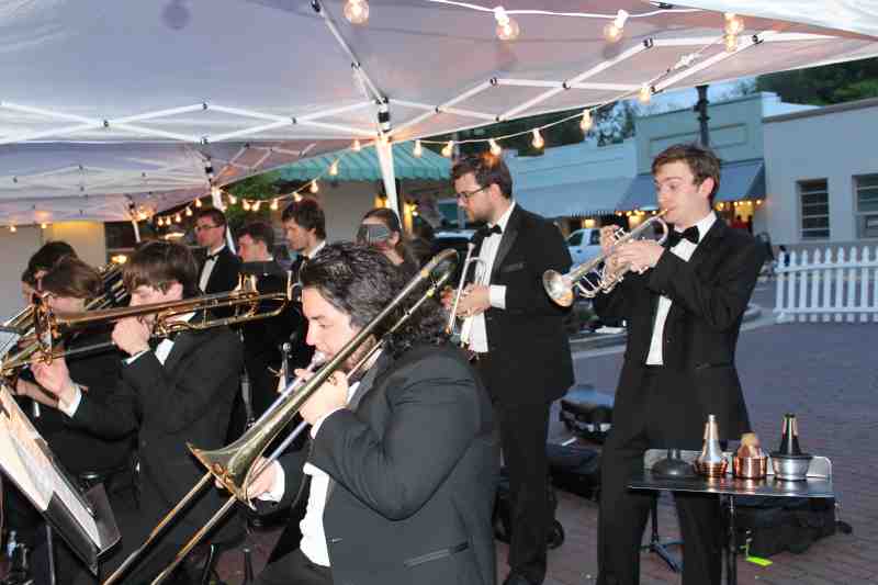 The MC Jazz Band at last year's event. 