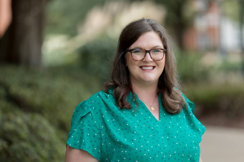 Ashley Krason, assistant professor in the Department of Modern Languages, will deliver the 2023 Distinguished Lecture for the College of Arts and Sciences on Tuesday, Nov. 14.