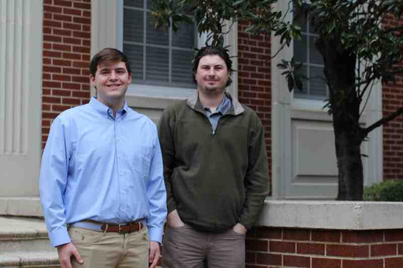 Dylan Gilbert, left, and Dylan Gatewood are gaining valuable experience as inventory control interns at Continental Tire.