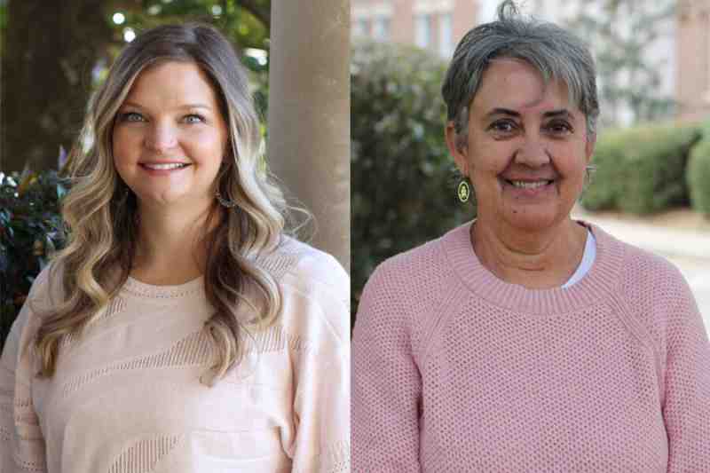 Valerie C. Bailey, left, and Jo LeVert have joined the faculty in MC's School of Nursing and School of Education, respectively.