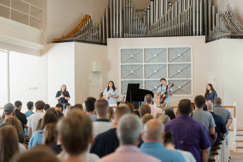 MC's first Ministry Preview Day will show students who plan to enter Christian ministry all that Mississippi College has to offer, including worship services in historic Provine Chapel.