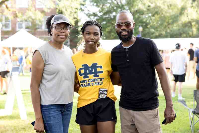 Family Weekend provides an opportunity for parents to see how well their students are enjoying the MC experience.