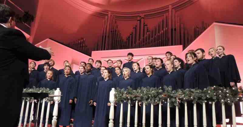 MC Singers perform at the Festival of Lights