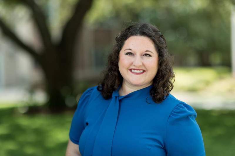 Courtney Thompson, MC assistant professor of biological sciences and 2025 Pittman Young Faculty of the Year, said she has found her calling helping students love science as much as she does.