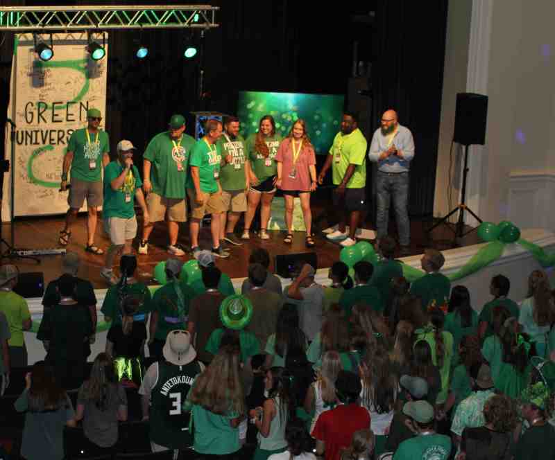 Youngsters from throughout the Southeast will visit Mississippi College this summer to take part in various activities, from Super Summer (pictured) and Fuge to sports, art, and music camps.