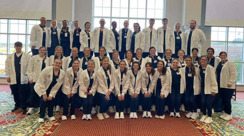 By participating in the MC School of Nursing's White Coat Ceremony, students promise to uphold the standards of professional nursing practice with pride and diligence.