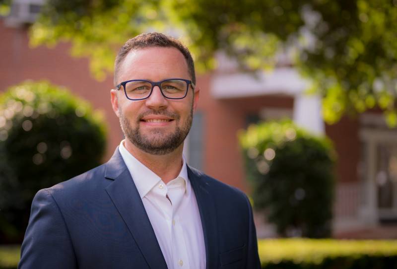 Jamie Dew, president of New Orleans Baptist Theological Seminary, will discuss the relevance of Christianity during the Spell Lecture at MC Nov. 9. 