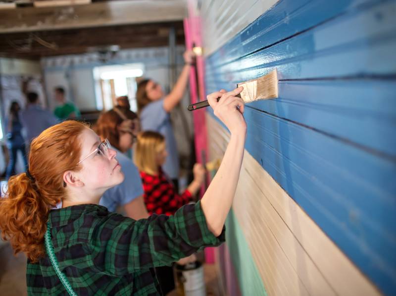 ºÚ°µ±¬ÁÏ students have built a strong reputation for community service. The Big Event provides another opportunity for them to enrich the community.