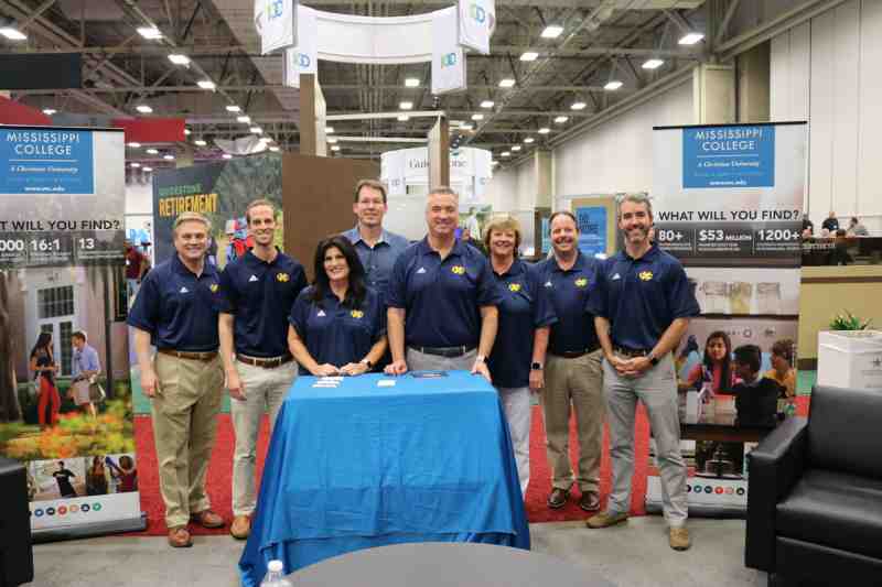 Mississippi College leaders at the 2018 Southern Baptist Convention in Dallas