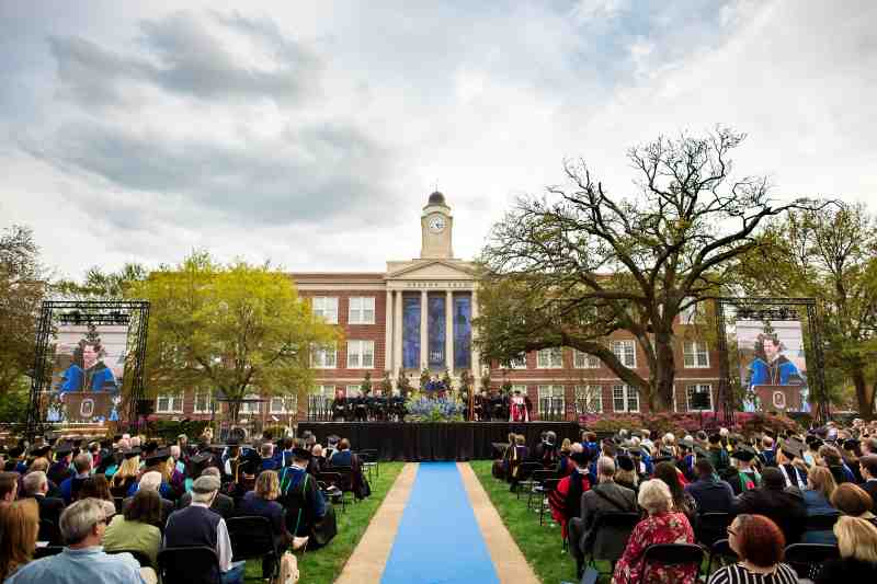 A new commencement celebration for students will take place on the Quad at 4 p.m. on May 6.