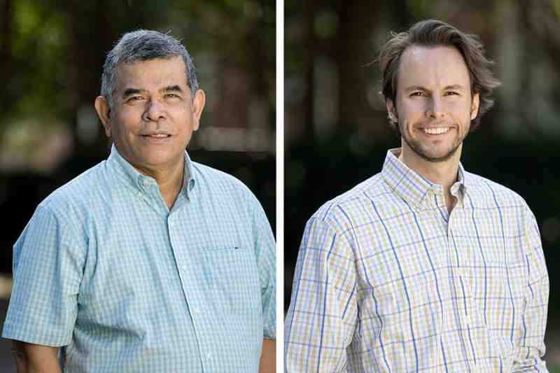 Dr. Hendra J. Tarigan, left, and Dr. Jeffrey Drake Terry have joined the Mississippi College faculty.