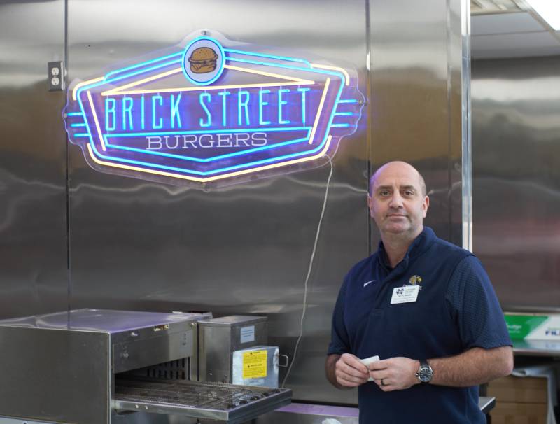 Steve Smith, MMI director of food services, said Brick Street Burgers offers MC students another exceptional dining option on the Mississippi College campus. 