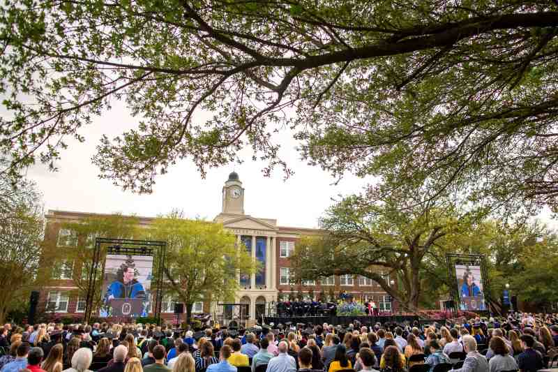 Mississippi College Celebrates President Blake Thompson as New Leader on Inauguration Day