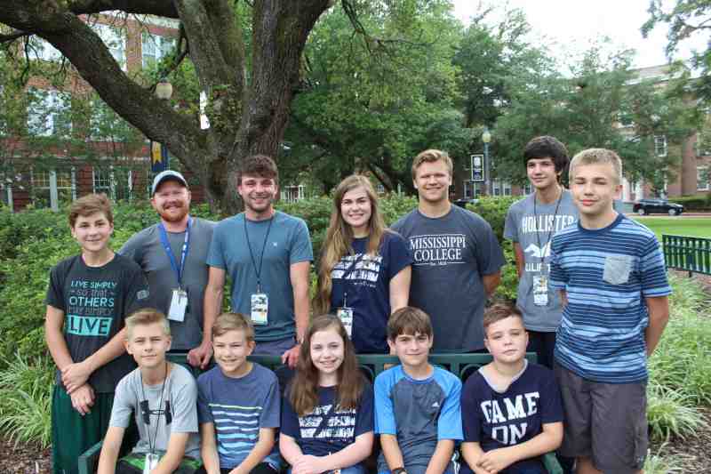 Visitors from First Ukrainian Baptist Church in Minneapolis are pictured in late June 2018 at Mississippi College. The Minnesotans are here for Fuge and MFuge camps.