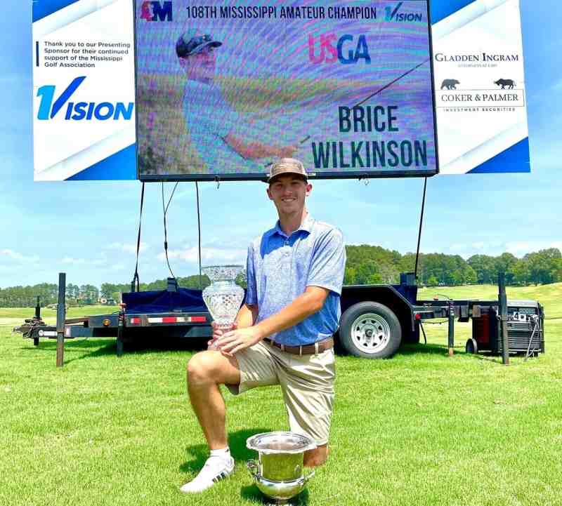 To compete in the Sanderson Farms Classic this fall, Brice Wilkinson will have to manage a hefty academic schedule at the Mississippi College School of Law.