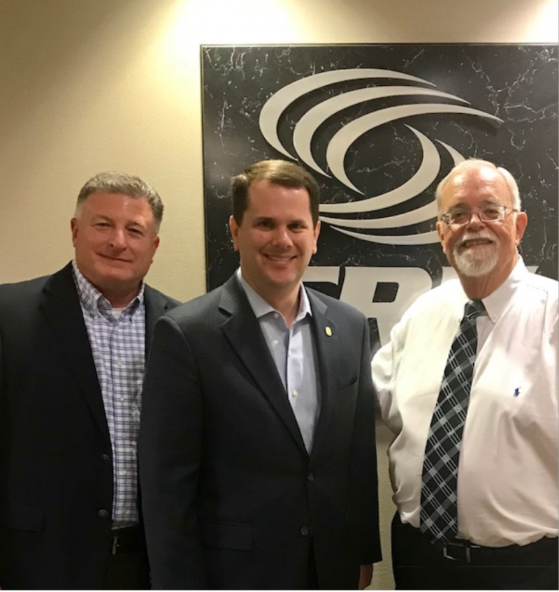 President Blake Thompson and Vice President for Enrollment Services & Dean of Students Jim Turcotte recently visited Salem radio Network headquarters in Dallas.