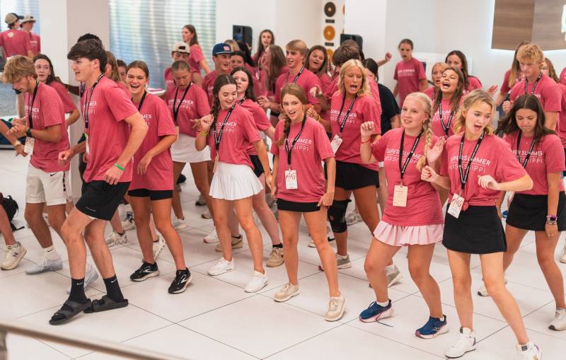 Campers enjoy participating in one of many uplifting activities during last year's Super Summer at Mississippi College.