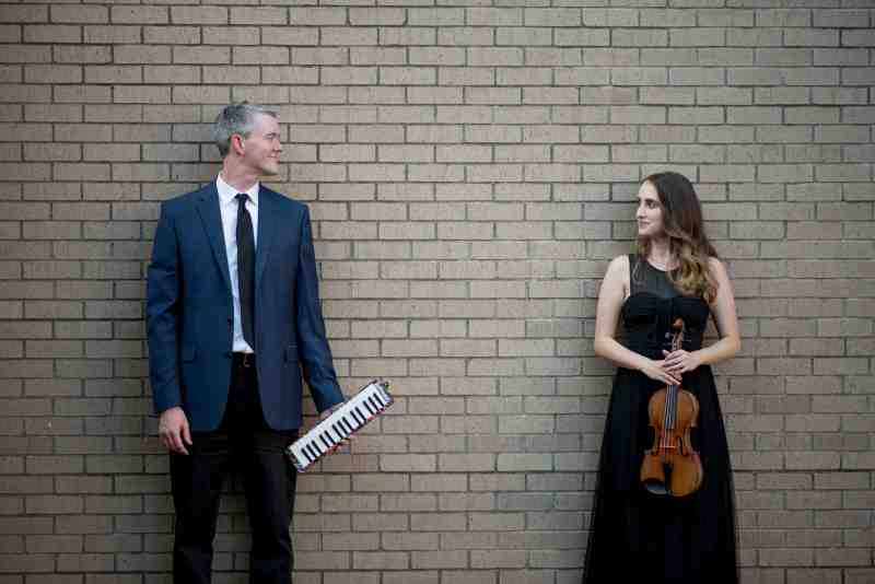 MC music instructor Tyler Kemp will be joined by his wife Shellie Brown Kemp at the Sclater Chamber Music Series on February 7. 