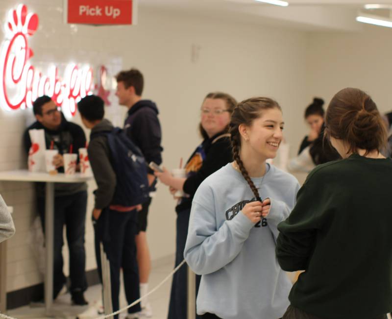 The Chick-fil-A restaurant in Alumni Hall at Mississippi College is always a popular spot during lunchtime. A new partnership between MC and CFA will provide higher education opportunities for Chick-fil-A employees in Mississippi.
