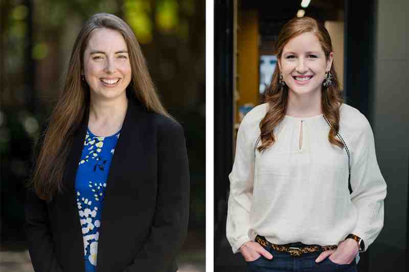 Dr. Jana N. Thoma, left, and Rachel Lantz have joined the Mississippi College faculty.