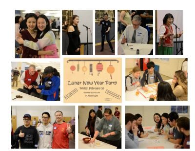 Lunar New Year Party Collage