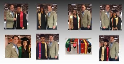 Graduating International Students collage